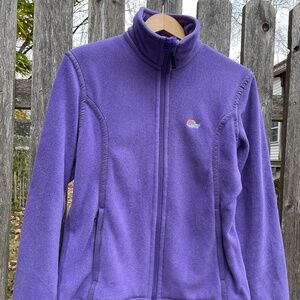 Lowe Alpine Womens Medium Fleece Jacket Full Zipper POLARTEC